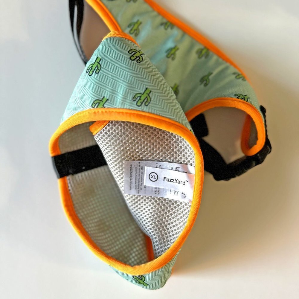 NWOT FuzzYard Dog Harness Cactus Theme with Secure D-ring | Lightweight XL - Picture 8 of 12